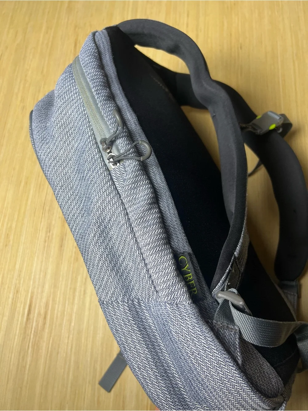 Osprey Cyber Port Backpack Gray Travel Work School Bag